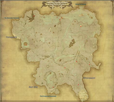 ff14 aether currents heavensward map.